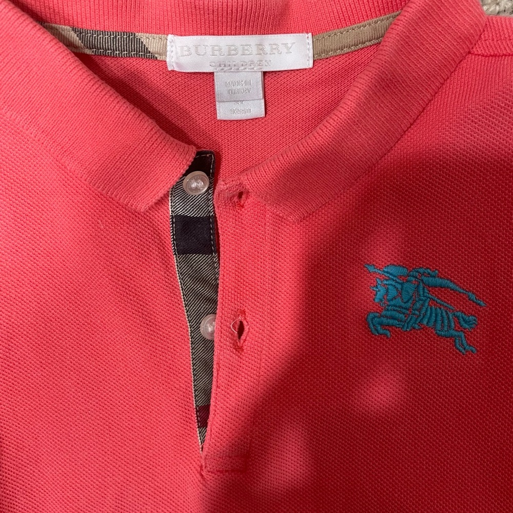 Burberry shirt baby boys size 2T - Picture 3 of 3